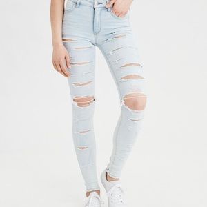 American Eagle Hi-rise jegging